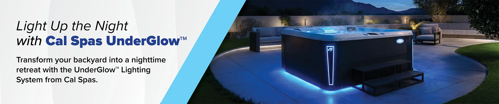 Calspas hot tub being used in a family setting - West Point